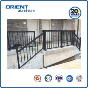 Frameless Glass Railing Staircase External Balustrade Balcony Alloy Aluminium Glass Balustrade - Shandong Orient Aluminium Co., Ltd. - China