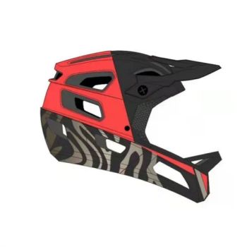 Discovery Universal Fit Adult Full Face Mountain BMX Bike Helmet - Qingdao Signal Technology Co., Ltd - China