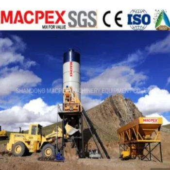 Small Concrete Cement Mixing Equipment for Construction Site with Batching Plant From Factory - SHANDONG MACPEX MACHINERY EQUIPMENT CO., LTD. - China