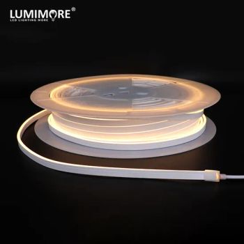 Ultra Mini 4mm LED Rope Lights Flat Shape Outdoor IP67 Size 12V Neon Flex Facade Lighting - Shenzhen Lumimore Lighting Co., Ltd. - China