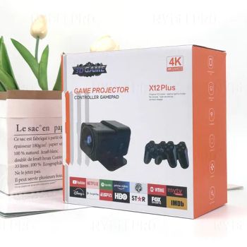Nybelpro High Quality Support OEM Regalos De Navidad Christmas Gifts Proyector Game Console Remote Control Black Home Video Game Projector - Juhuaxin(Foshan)Electronics Co. Ltd. - China
