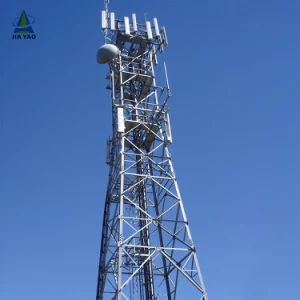 Cell Site TV Radio Telecommunication Broadcasting 4-Leg Angle Steel Antenna Tower Masts - Hengshui Runxi International Trade Co., Ltd. - China