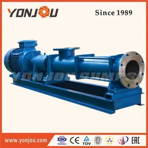 Cement Screw Pump/Single Screw Pump/Mono Screw Pump (Cast Iron, Stainless Steel 304, 316, 316L) - Zhejiang Yonjou Technology Co., Ltd. - China
