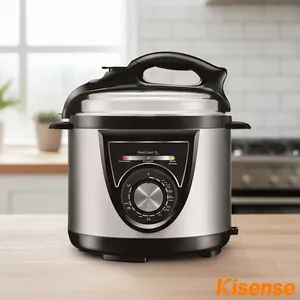 Electric Pressure Cooker with Two Inner Pots Included for Versatile Meal Preparation - Guangdong Kisense Co., Ltd. - China