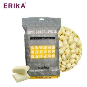 1kg Hot Film Hard Wax Beans Pellet Body Hair Removal White Chocolate Wax Bean - Jiangmen Xinwei Cosmetics Co., Ltd. - China