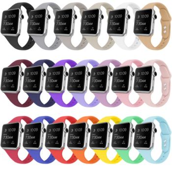 Smart Watch Accessories iWatch Replacement Silicon Strap Wrist Watch Band - Shenzhen Swatch Time Co., Ltd. - China