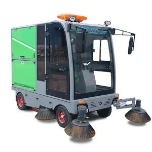 Floor Sweepers New Design Electric Road Sweeper High Quality Ride on Small Size Driving Type Road Sweeper - Henan Godwin New Energy Co., Ltd. - China