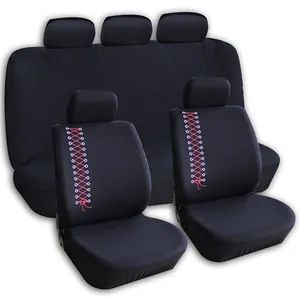 Interior Accessories Leather Seat Car Covers Waterproof Shape Flat Logo Accept Origin China Model NO. A06239 Technics Handmade - Shanghai Huaqi Industrial Co., Ltd. - China