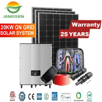 Grid Tied 20kw 30kw Solar Energy System Home Solar Power System - Anhui Jingsun New Energy and Technology Co., Ltd. - China