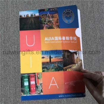 Custom Logo Printed Promotional A4 PP File Folders Size A4 Sample Free Origin China Usage A4 Paper Color Assorted Trademark - Ruiwan Company Limited - China