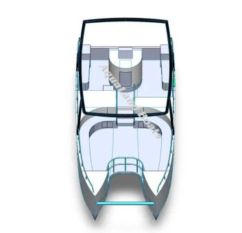 Aqualand 10m Passenger Ferry Leisure Boat /Aluminum/Aluminium/Catamaran/Fishing/Houseboat/Cabin/Speed /Yacht Boat/Sight Seeing/Party/Rib Motor Boat - Qingdao Aqualand Marine Co., Ltd - China