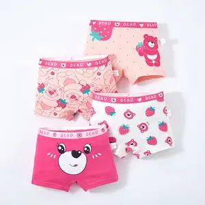 High Quality Cartoon Printed Comfortable Kids Underwear Girls Cute Underpants - Shantou City Xinshuya Knitting Industrial Co., Ltd - China