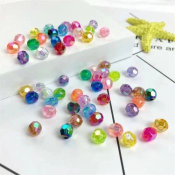 Wholesale Faceted Acrylic Crystal Plastic Beads for DIY Crafts - Chaozhou City Chaoan Fuyang Daguangming Bead Product Factory - China
