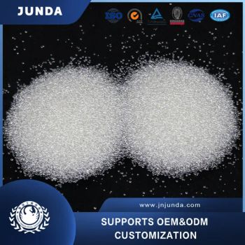 China Factory High Glomeration Glass Bead Blasting Road Marking Glassbead Surface Treatment 45-75 - Jinan Junda Industrial Technology Co., Ltd. - China