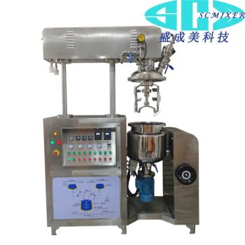 Face Cream Lotion Vacuum Homogenizer Emulsification Machine Mayonnaise Ketchup Cream Cheese Tomato Ketchup Mixing Equipment - Guangzhou Scmixer Machinery Technology Co., Ltd. - China
