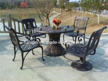 Customized Beautiful Metal Garden Tables and Chairs (HG508) - Zhejiang YongZhu Casting Technology Co., Ltd. - China