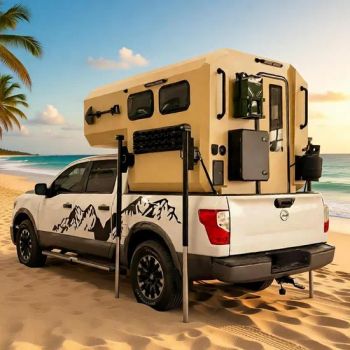 Pick up Truck Bed Camper Aluminum Frame Camper Trailers Caravan Trailer - Weifang Choice-Link Trading Co., Ltd. - China