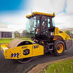 Original 100% New 6ton 8ton Xs65j Xs85j Small Vibratory Road Roller Single Drum Mini Compactor with Spare Parts - Komatco Industrial Equipment (Zhengzhou) Co., Ltd. - China