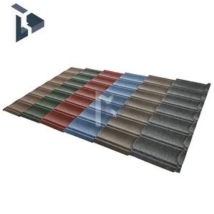 Modern W Tile Milano Tile Roofing Sheet Roofing Shingles Stone Coated Metal Roof Tiles for Contemporary Home Aesthetics - Hangzhou Tianyi Building Materials Co., Ltd - China