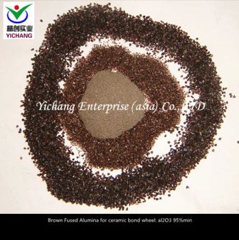 Brown Fused Alumina P Grains for Sandpaper HS Code 28181010 Trademark Yichang Model NO. F12-F220 Port: Tianjin, China Origin Henan Province - Yichang Enterprise (Asia) Co., Ltd. - China