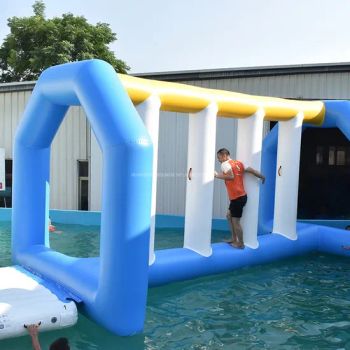 Colum Bridge Children Play Game Kids Sports Slide Playground Water Park - GUANGZHOU BOUNCIA INFLATABLES LIMITED - China