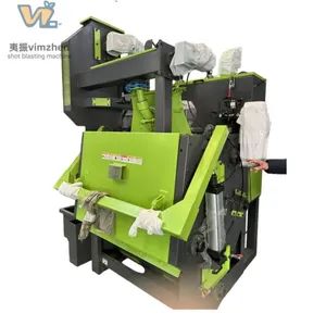 Good Quality Crawler Tumble Belt / Hook Type/ Casting Metal Parts / Gas Cylinder / Auto Parts / Steel Pipe / Steel Plate Shot Blasting Machine - Shanghai Vimzhen Machinery Equipment Co., Ltd. - China