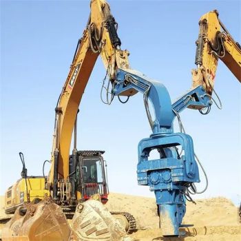 Excavator 12-17 Tons Hydraulic Piling Drivers Pile Hammer Heavy Machine - Guangzhou Xiangyao Construction Machinery Co., Ltd - China