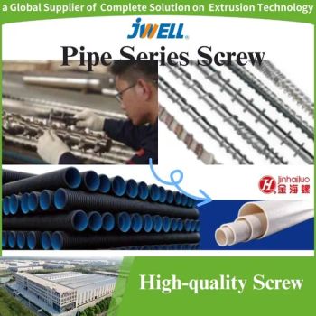 China Screw/Pipe Series Screw for Gas Pipe, PE, PP and Other Polyolefins Making Machine/Hot Sale Pipe Screw/Single Screw/Twin-Screw - Jiangsu Jwell Intelligent Machinery Co., Ltd. - China