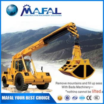 Lift Hydraulic Wheeled Material Handler Equipments for Sale Origin Taian Gradeability 25 Trademark CHINA HS Code - Mafal (Shanghai) Machinery Limited - China