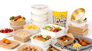 Kraft paper salad bowl - Henan Ecoway Packaging Material Co.,LTD - China