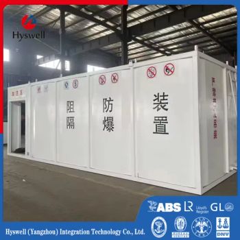Hyswell Portable Container Mobile Fuel Stations Skid Fuel Tank Anti-Static and Anti-Shooting - Hyswell (Yangzhou) Integration Technology Co., Ltd. - China