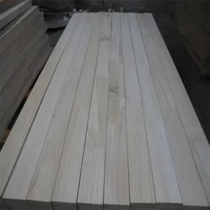 Finger Joint Slats Poplar/Paulownia Wood Finger Jointed Boards - Dongming Sanxin Wood Industry Co., Ltd. - China