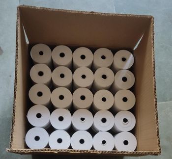 thermal paper printer roll 3 1/8 230 ft - 50 rolls per box - Shree Import Export House - India