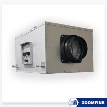 One-Way Flow Purification Unit Clean Air Fan Whole-House Silent Duct Indoor Exhaust Hot Pot Restaurant Fresh Air System Ventilator - Qingdao Zoomfine Indotech Co.,Ltd - China