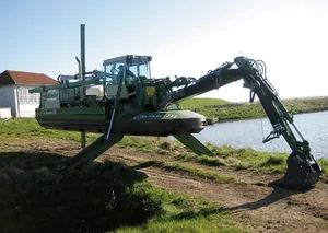 Electric Diesel Powered Amphibious Cutter Suction Dredger - Qingzhou Sanlian Heavy Industry Equipment Manufacturing Co., Ltd - China