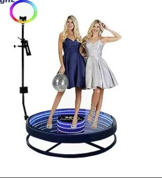 Magic Mirror 360 Selfie Booth Fill Light Machine Camera iPad Selfie Video Free Accessories - Shenzhen Longvision Optech Co., Ltd - China