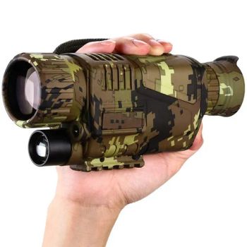 Digital Night Vision Monocular P15 5X8mm with 16GB Card & IR Type Monocular Style Handheld Model NO. nv0435 Color - Suncore(guangdong) Optics Tech inc - China