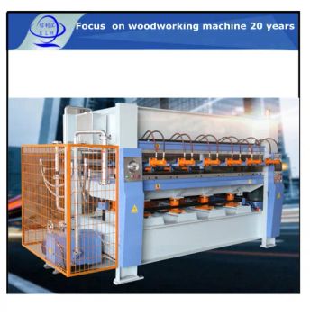 Automatic Hot Press Wood Finger Jointer Machine/ Heat-Transfer Oil Wood Jointing Machine with Conveyor Feeder/ Wood Finger Joint Laminated Hot Press Machine - Qingdao Xinlihui Machinery Co., Ltd. - China