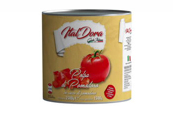Chopped tomatoes 400g/2500g - Dora srl - Italy
