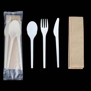 Custom Biodegradable Disposable Tableware Set Portable Tableware Set Family Tableware - Suzhou Quanhua Biomaterial Co., Ltd. - China