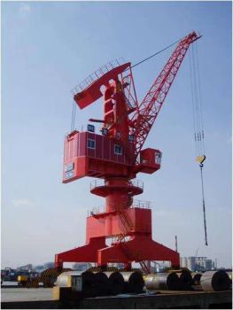 Harbour Jib Portal Crane 10ton Portal Crane Floating Cranes for Sale - Henan Haitai Heavy Industry Co., Ltd - China