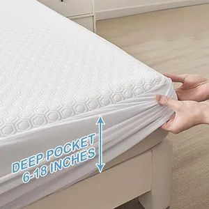 Nylon Cooling Mattress Protector for Comfortable Sleep Experience - Hangzhou Yiying Trade Co., Ltd. - China