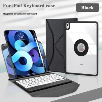 New with Pencil Holder Clear Back Sheel Keyboard Case for iPad PRO 12.9 Inch 2021 5th/4th/3rd Generation - Guangzhou Ningbing Electronic Technology Co., Ltd. - China