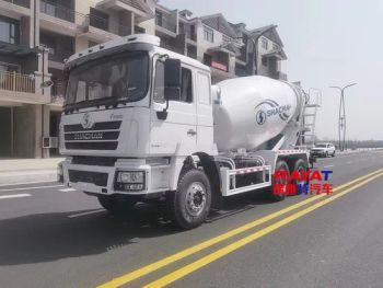 Shacman 6X4 Concrete Mixer Truck with Drum for Ready Mix Construction Use - Hubei Ruiyate Automobile Co., Ltd - China