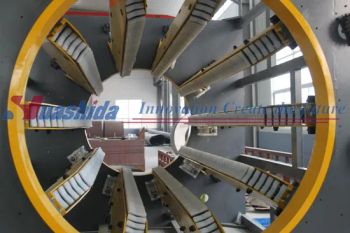 HDPE Pipe Traction Machine Plastic Pipe Haul off Machine Model NO. HSD Power 380V 50Hz Screw Single-Screw Trademark - Qingdao Huashida Machinery Co., Ltd. - China