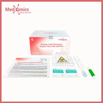 Medomics Sickle Cell Disease Rapid Test Kit (GICA) Origin China Trademark OBM/OEM HS Code 3002150090 Model NO. Sickle - Jiangsu Medomics Medical Technology Co., Ltd. - China