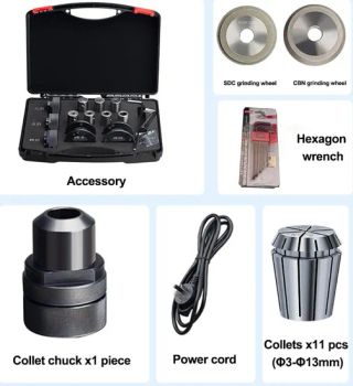 Industry ED3 16mm Drill Grinder End Mill Sharpening Machine Tool Sharpener - Dongguan Lizhun Machinery Co., Ltd. - China
