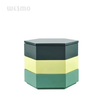 Polyresin Stackable Accessories Container Jewelry Storage Box - Wesmo Industries Limited - China