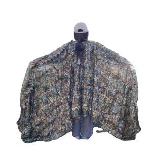 3D Leaves Camouflage Poncho Cloak Suits Outdoor Ghillie Suit for Hunting Bird Watching - Cmc - Vietnam