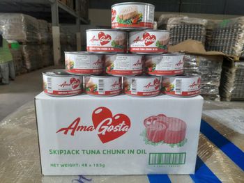 Canned Tuna with Oil Closure Type Snap-On Closures Packaging Properties Writable - Vietex Global - Vietnam